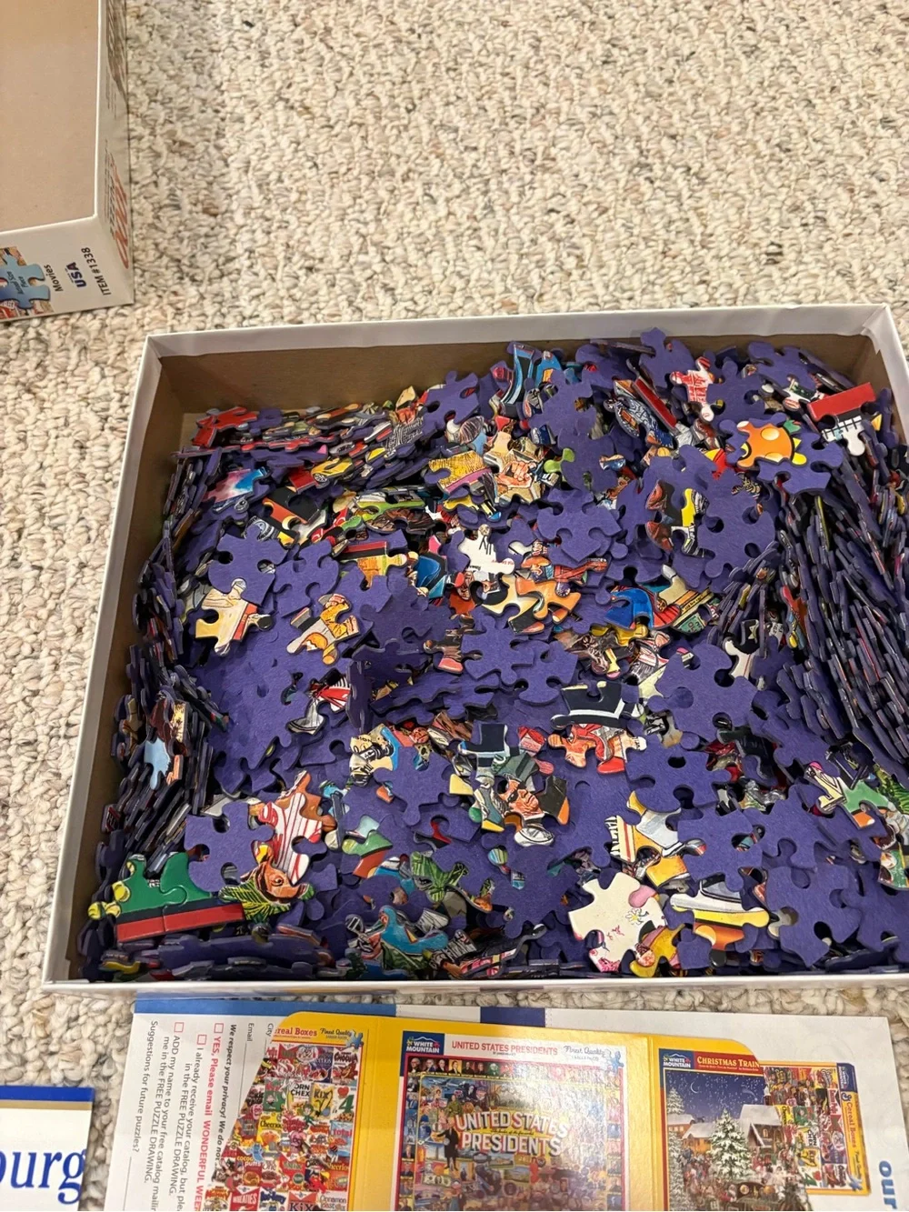 White Mountain Movie Puzzle (1,000 pieces)